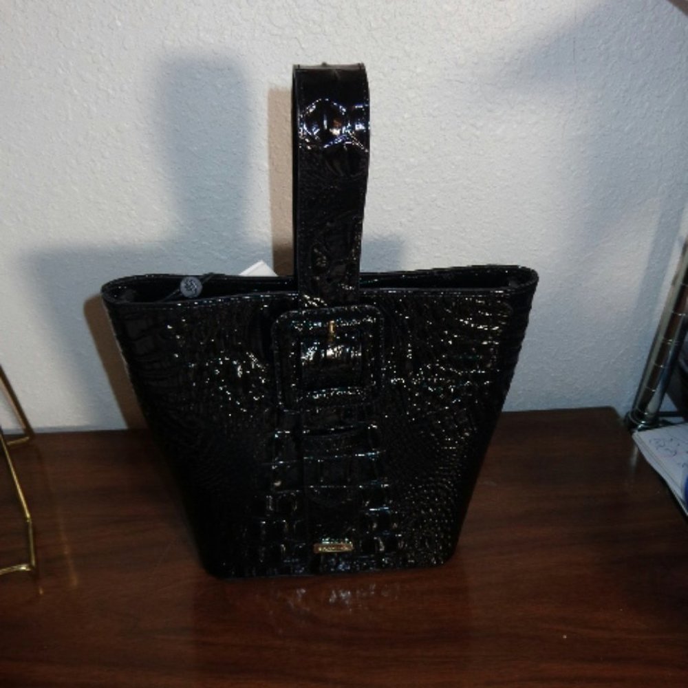 NEW Brahmin Black Faith 3 in 1 Crossbody Shoulder Bag Melbourne Leather EXACT - Picture 2 of 15